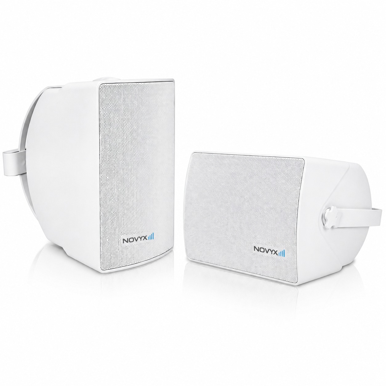 NOVYX S6 white installation loudspeaker pair