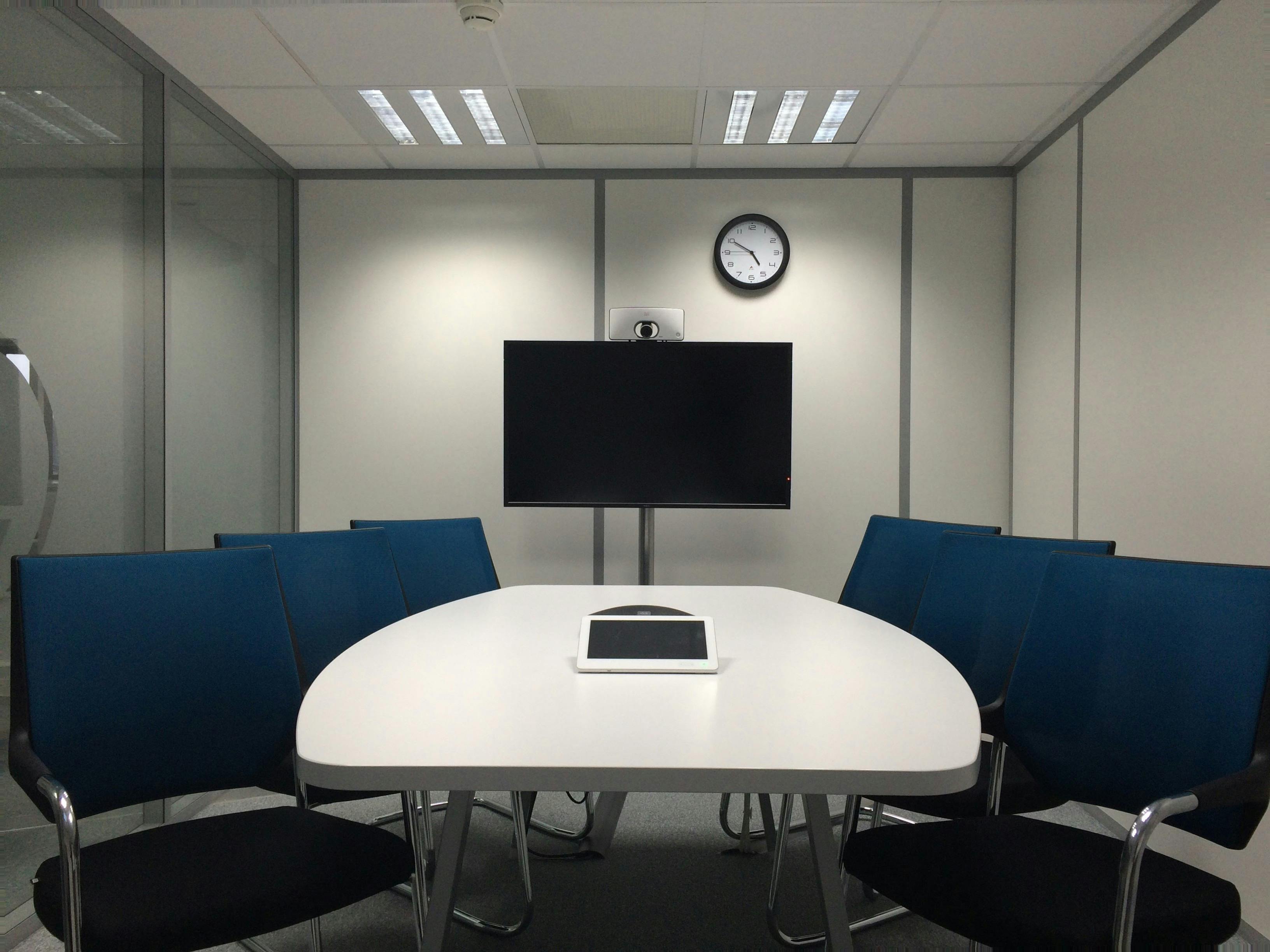 Modern conference room for installed sound